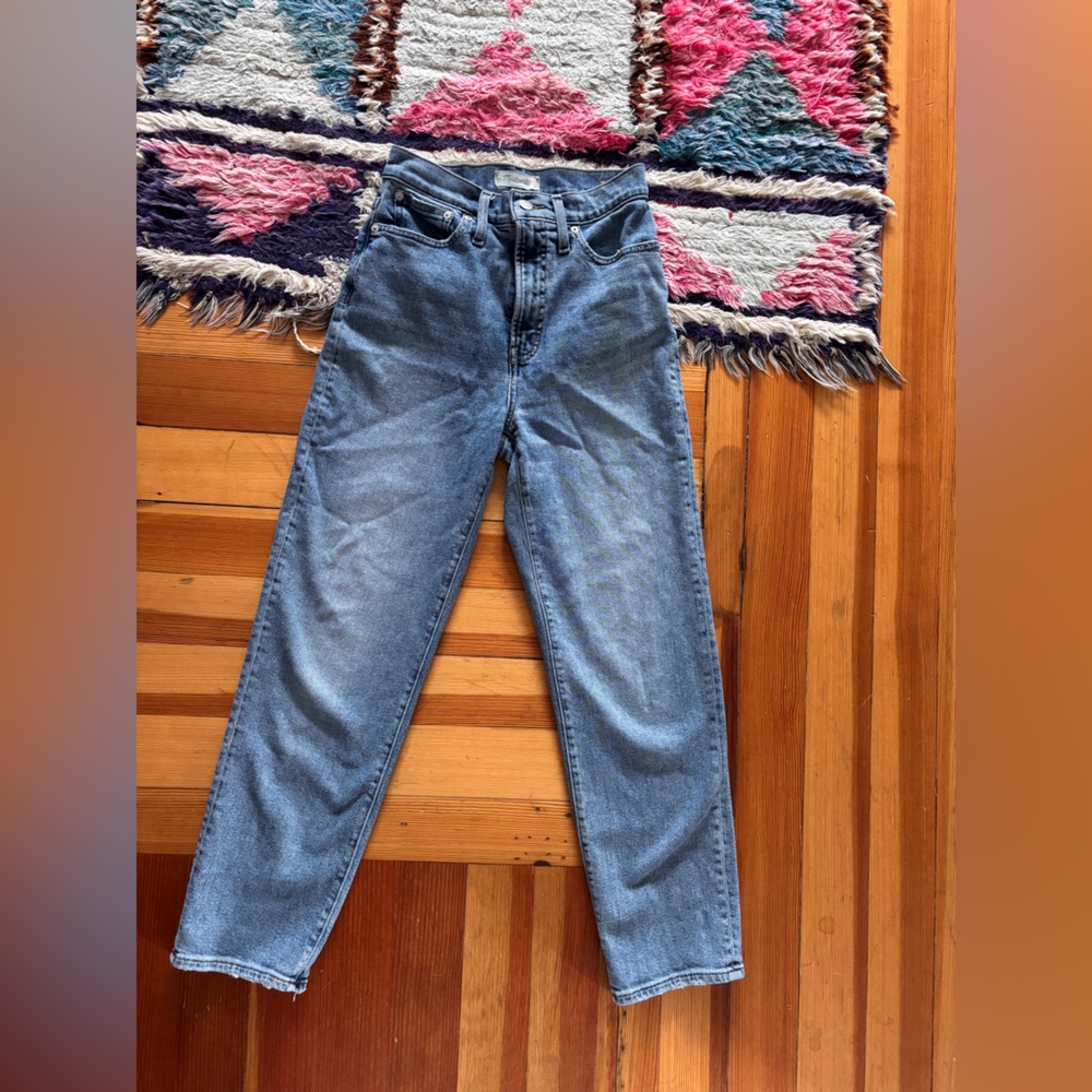 Madewell the perfect vintage straight crop